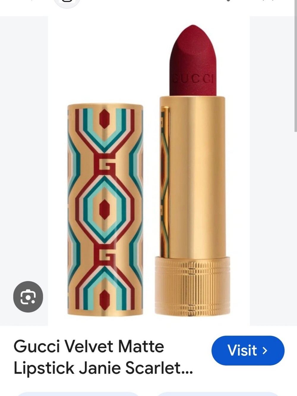 Gucci LIMITED EDITION Matte Lipstick - 509 Janie Scarlet